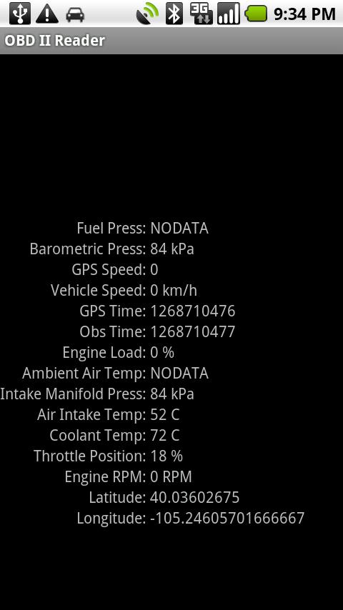 Bluetooth OBD Reader