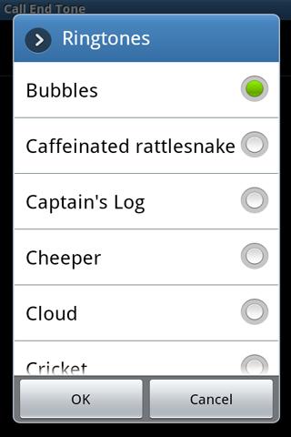 Call End Tone Android Tools