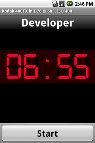 Darkroom Timer Android Tools