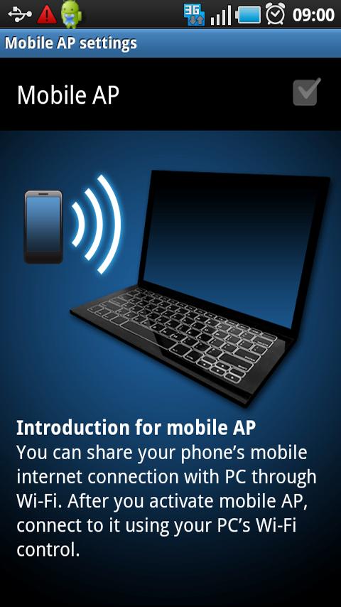 Mobile AP Shortcut Android Tools