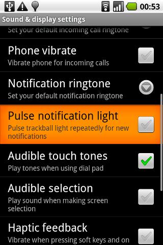 Locale Pulse Trackball Plug-in Android Tools