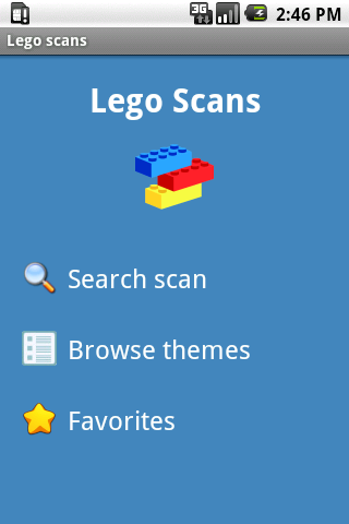 Lego Scans Android Tools