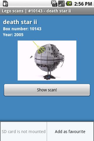 Lego Scans Android Tools