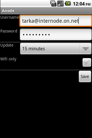 Anode Internode Widget (Beta) Android Tools