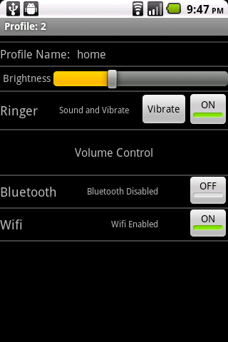 Settings Profiles Android Tools