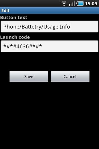 Phone Codes Android Tools