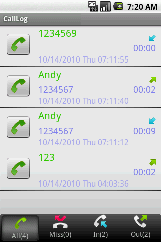 CallLog Android Tools