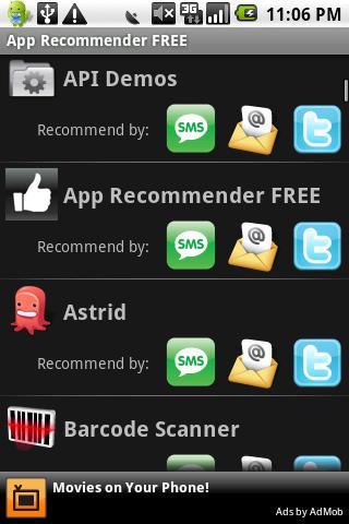 App Recommender FREE Android Tools