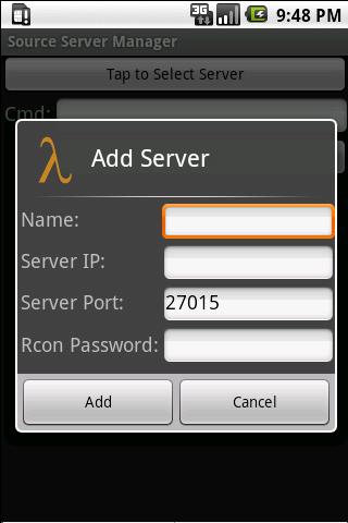 Source Server Manager Android Tools