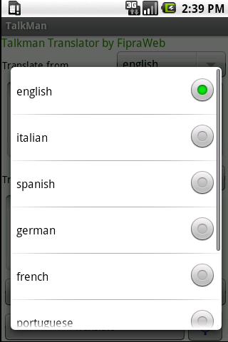 TalkMan Android Tools