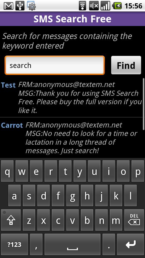 SMS Search SMS Finder Free