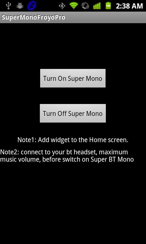 Super BT Mono Froyo Pro Android Tools