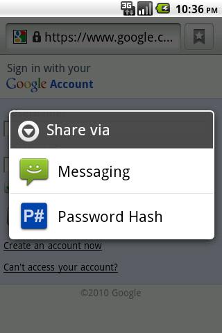 Password Hash Android Tools