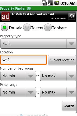 Property Finder UK Android Tools