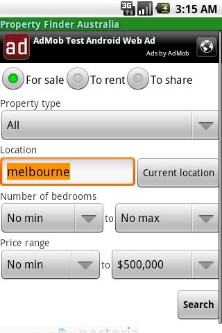 Property Finder Australia Android Tools