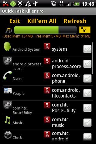 Quick Task Killer Pro Android Demo