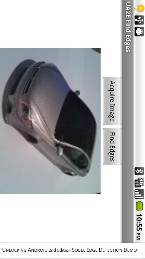 Unlocking Android::Find Edges Android Demo