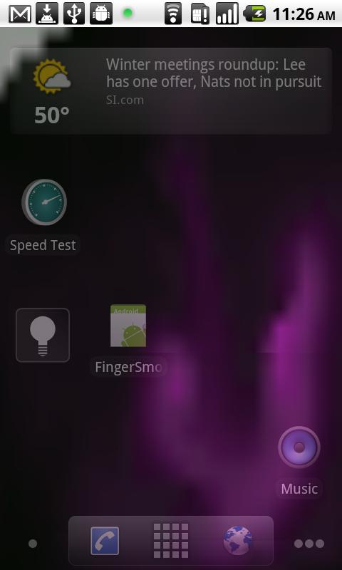 FingerSmoke Android Demo