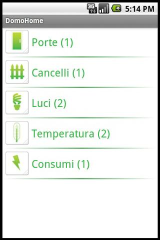 DomoticHome with Arduino Android Demo
