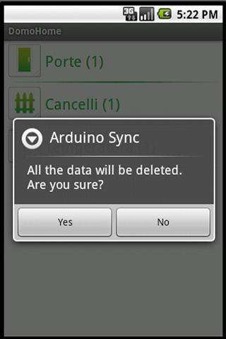 DomoticHome with Arduino Android Demo