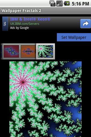 Wallpaper Fractals 2 Android Demo