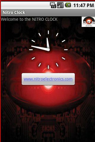 Nitro Clock Android Demo