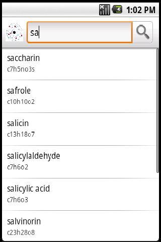 1300 Chemical Formulas Android Software libraries