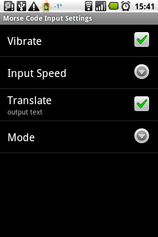 Morse Code Input (Donate) Android Libraries & Demo