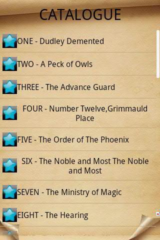 Harry Potter Five Android Software libraries