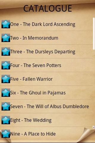 Harry Potter Seven Android Software libraries