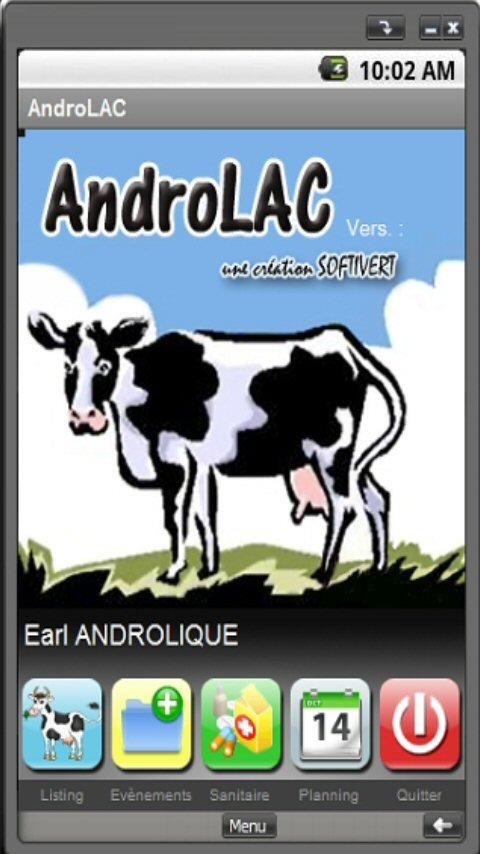 AndroLAC ( Milk cows manag.) Android Software libraries