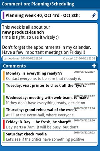 BI Notes Android Productivity