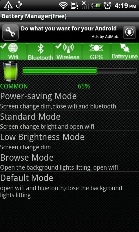 Battery Manager Free