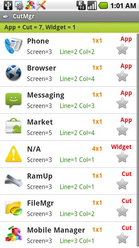 CutMgr for Mobile Manager Android Productivity