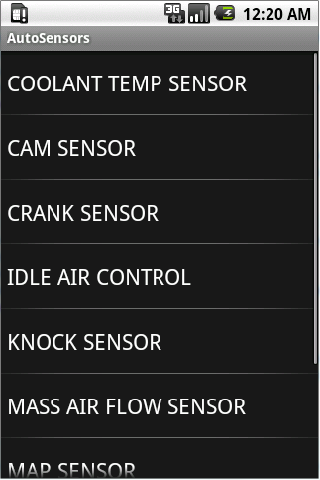 Auto Repair / Sensors Beta Ver Android Social