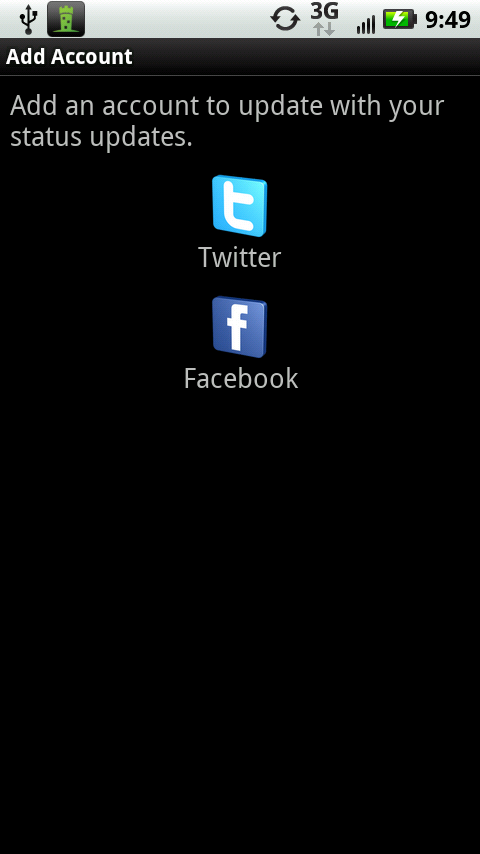 Social Updater Android Social