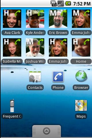 Frequent Contacts Widget Android Productivity