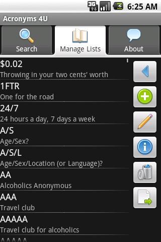 Acronyms 4U Pro Android Productivity