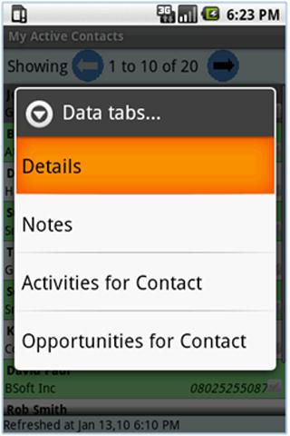 MSCRM Contact Manager TRIAL Android Productivity