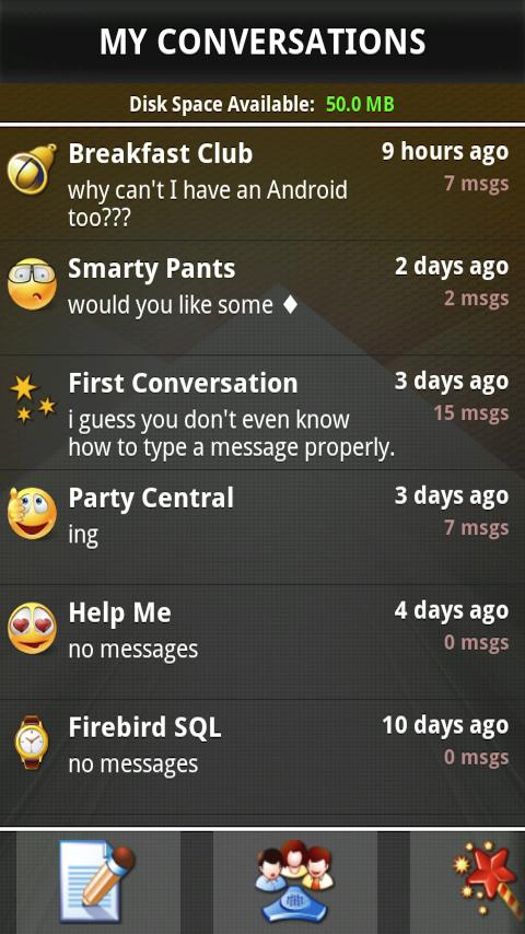 Emoji SMS + Live Wallpaper Android Communication