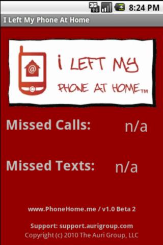 I Left My Phone At Home (BETA) Android Communication