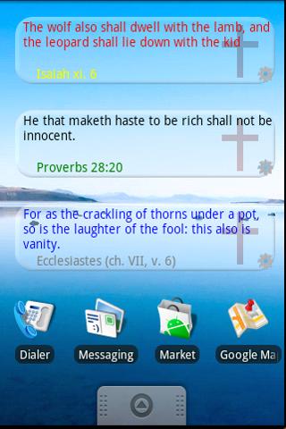 Bible Quote Widget Demo Android Entertainment