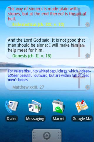 Bible Quote Widget Demo Android Entertainment