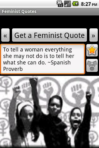 Feminist Quotes Android Entertainment
