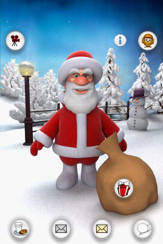 Talking Santa Free Android Entertainment