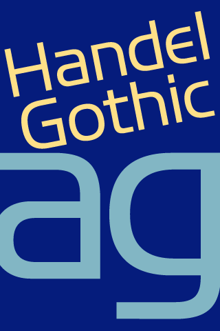 Handel Gothic FlipFont Android Entertainment