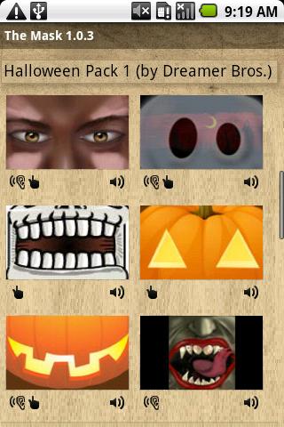 Halloween Mask Pack 1 Android Entertainment
