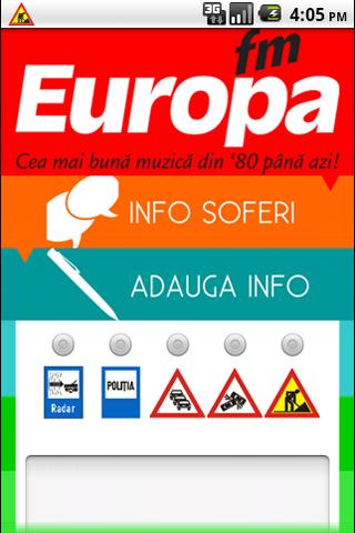 Europa FM Info Trafic Android Entertainment