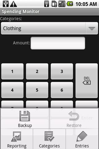 Spending Monitor Android Finance