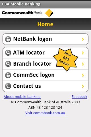 CBA Mobile Banking Android Finance